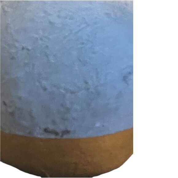 Concrete Apple Metallic Gold Paperweight Bookend Boho Decor 3.5" tall x 4" wide - Picture 7 of 9